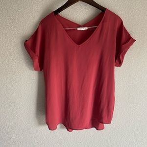 Dark Pink Blouse